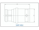 YX-SMP-KB2 Разъем(гнездо) для коаксиального кабеля SMP