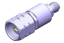 YX-1.85/1.0-JKG01 Коаксиальный RF-адаптер с разъемом 1.85 мм (штекер) и  1.0 мм (гнездо)