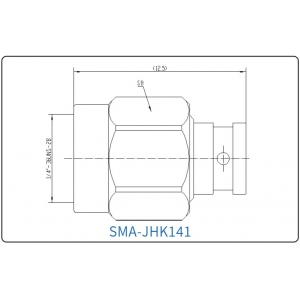 YX-SMA-JHK141 Разъем(штекер) для коаксиального кабеля SMA