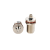 YX-N/SMA-KYKG01 Коаксиальный RF-адаптер с круглым фланцем и с разъемом N (гнездо), SMA (гнездо)