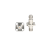 YX-SMA-KFKG02 Коаксиальный RF-адаптер с фланцем с четырьмя отверстиями и с разъемом SMA (гнездо-гнездо)