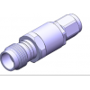 YX-1.85/1.0-KJG01 Коаксиальный RF-адаптер с разъемом 1.85 мм (гнездо) и  1.0 мм (штекер)