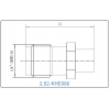 YX-2.92-KHE086 Разъем(гнездо) для коаксиального кабеля 2.92 мм