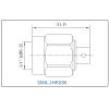 YX-SMA-JHK086 Разъем(штекер) для коаксиального кабеля SMA