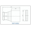 YX-SMP-KWB2 Разъем(гнездо) для коаксиального кабеля SMP